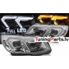 BMW E92/E93 (10-13) priekšējie FULL LED DRL lukturi, hromēti