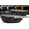 BMW F32/F33 (13-17) priekšējie FULL LED DRL lukturi, melni