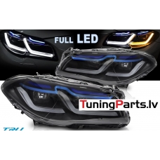 BMW F10/F11 (10-13) priekšējie lukturi FULL LED DRL BMW F10/F11 (10-13) priekšējie lukturi FULL LED DRL
