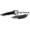 BMW E92 / E93 (06-10) M-tech  bampera uzlikas, melnas/matētas