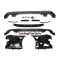 BMW G22/G23 (20-...) aizmugurējais bamperis M-tech 430i style -O--O- ar PDC