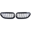 BMW E63/E64 (02-10) priekšējās reste melnas/glancētas dubultās
