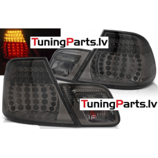 BMW E46 kupejas (98-03) aizmugurējie LED lukturi, tonēti SEQ
