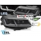 Chevrolet Camaro (16-18) priekšējie lukturi FULL LED TUBE DRL SEQ, melni