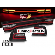 Dodge Charger (11-14) aizmugurējie FULL LED lukturi, dinamiskie pagriezieni, gaismas sveiciena funkcija