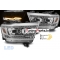 Dodge Ram (19-22) priekšējie lukturi LED Tube SEQ, hromēti, full LED