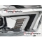 Dodge Durango (10-13) priekšējie lukturi LED TUBE, hromēti, SEQ, xenona