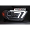 Dodge Durango (10-13) priekšējie lukturi LED TUBE, hromēti, SEQ, xenona