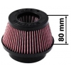 TURBOWORKS gaisa filtrs 60-76mm ieeja, violets