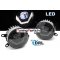 CITROEN, DACIA, FORD, JAGUAR, MAZDA, NISSAN, OPEL, PEUGEOT, PORSCHE, RENAULT, SUZUKI LED miglas lukturi + DRL, melni