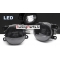 CITROEN, DACIA, FORD, JAGUAR, MAZDA, NISSAN, OPEL, PEUGEOT, PORSCHE, RENAULT, SUZUKI LED DRL lukturi, melni