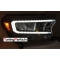 Ford Ranger (16-22) priekšējie lukturi FULL LED DRL SEQ, melni