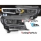 Ford Ranger (16-22) priekšējie lukturi FULL LED DRL SEQ, melni