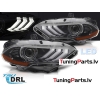 Ford Mustang (18-21) priekšējie FULL LED DRL lukturi, melni