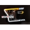 FORD F150 (17-20) priekšējie lukturi LED TUBE SEQ, hromēti