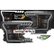 FORD F150 (17-20) priekšējie lukturi LED TUBE SEQ, melni