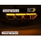 Ford Mustang (18-21) priekšējie FULL LED DRL SEQ WL lukturi, melni
