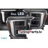 FORD F150 (20-23) priekšējie lukturi FULL LED DRL, gaismas sveiciena funkcija, melni