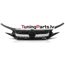 Honda Civic (16-21) priekšējā reste Sport Style melna/glancēta Honda Civic (16-21) priekšējā reste Sport Style melna/glancēta