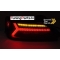 Honda S2000 (00-03) aizmugurējie LED lukturi, melni/tonēti, SEQ