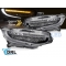 HONDA CIVIC X 16-21 FULL LED priekšējie lukturi SEQ DRL, melni