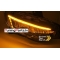 HONDA CIVIC X 16-21 FULL LED priekšējie lukturi SEQ DRL WL, melni