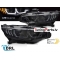HONDA CIVIC X (16-21) FULL LED priekšējie lukturi, SEQ, melni