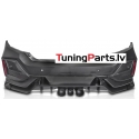 Honda Civic (16-21) hečbeka aizmugurējais bamperis Sport Style