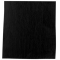 Karstuma izturīgs paklājs 30x30cm 0.6mm, melns