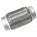 Lokanais izpūtēja savienojums gofra diametrs 51mm, garums 10cm