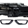 Jeep Grand Cherokee WK2 (18-20) miglas lukturu rāmīši, melni/glancēti