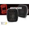 Jeep Wrangler YJ (91-96), TJ (96-06) LED aizmugurējie lukturi, dinamiskie pagriezieni, tonēti