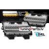 Jeep Wrangler JL (18-23) LED DRL lukturi + LED dinamiskie pagriezienu rādītāji, hromēti