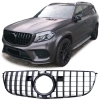 Mercedes GLS X166 (15-19) priekšējā reste melna/glancēta