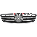 Mercedes-benz C-Class W203 (00-07) priekšējā reste melna/hromēta CL Style 