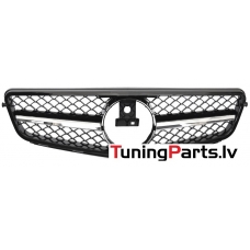 Mercedes-benz C-Class W204 (07-14) priekšējā reste melna/hromēta SL Style Mercedes-benz C-Class W204 (07-14) priekšējā reste melna/hromēta SL Style