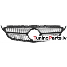 Mercedes-benz C-Class W205 (14-18) priekšējā reste melna/hromēta Diamond style Mercedes-benz C-Class W205 (14-18) priekšējā reste melna/hromēta Diamond style