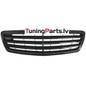 Mercedes-benz E-class W211 (02-06) priekšējā reste melna/glancēta