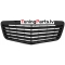 Mercedes-benz E-class W211 (06-09) priekšējā reste melna/glancēta