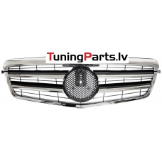 Mercedes-Benz E-class W212 (09-13) priekšējā reste CL style melna/hromēta