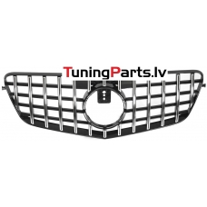 Mercedes-Benz E-class W212 (09-13) priekšējā reste GT style melna/hromēta