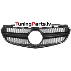 Mercedes-Benz E-class W212 (13-16) priekšējā reste melna/glancēta