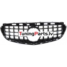 Mercedes-Benz E-class W212 (13-16) priekšējā reste GT style melna/glancēta