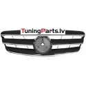 Mercedes-Benz W221 S-class (05-09) priekšējā reste CL Style melna/glancēta/hromēta