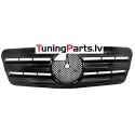 Mercedes-benz CLK-class W208 (97-03) priekšējā reste CL style melna/glancēta