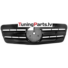 Mercedes-benz CLK-class W208 (97-03) priekšējā reste CL style melna/glancēta