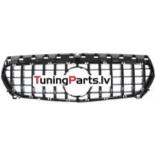 Mercedes-benz CLA-class W117 (13-19) priekšējā reste GT style melna/glancēta Mercedes-benz CLA-class W117 (13-19) priekšējā reste GT style melna/glancēta