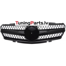 Mercedes-benz SL-class R230 (01-06) priekšējā reste Sport Style melna/glancēta