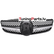 Mercedes-benz SL-class R230 (06-08) priekšējā reste Sport Style melna/hromēta