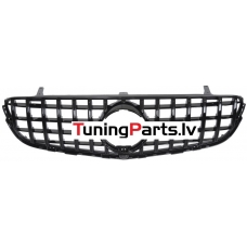 Mercedes-benz GLC-class W253 (15-18) priekšējā reste GT Style ar kameras vietu melna/glancēta